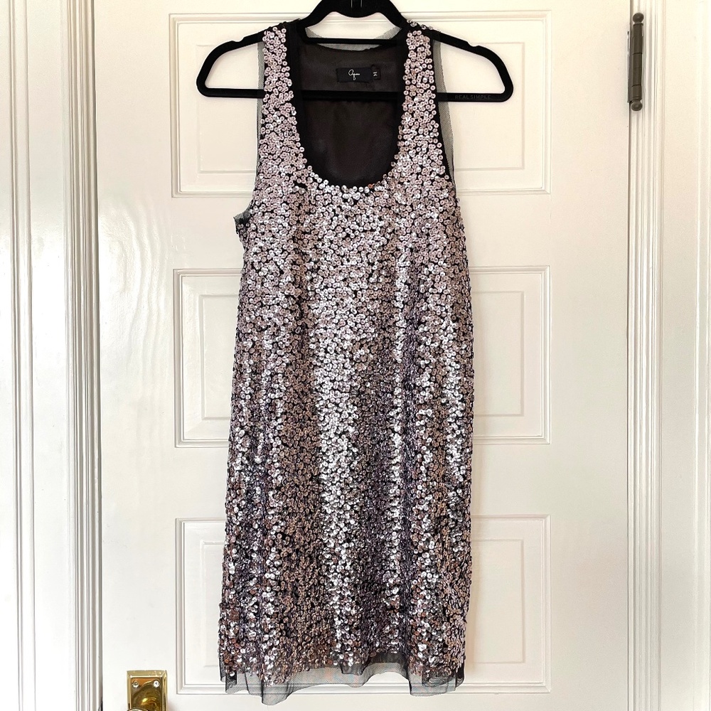 Aqua Sequin Dress